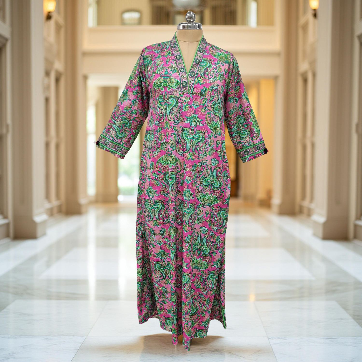 Cotton Jalabiya Dress Teena Silk 02