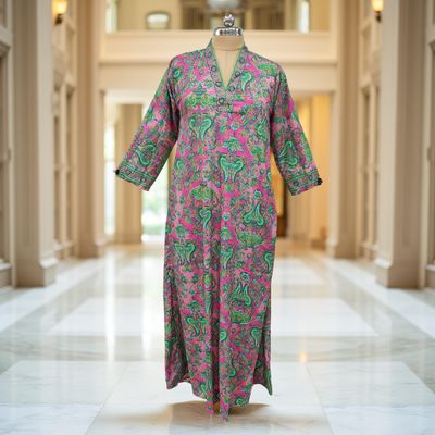 Cotton Jalabiya Dress Teena Silk 02