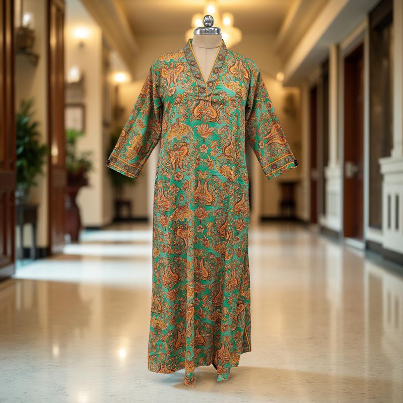 Cotton Jalabiya Dress Teena Silk 04