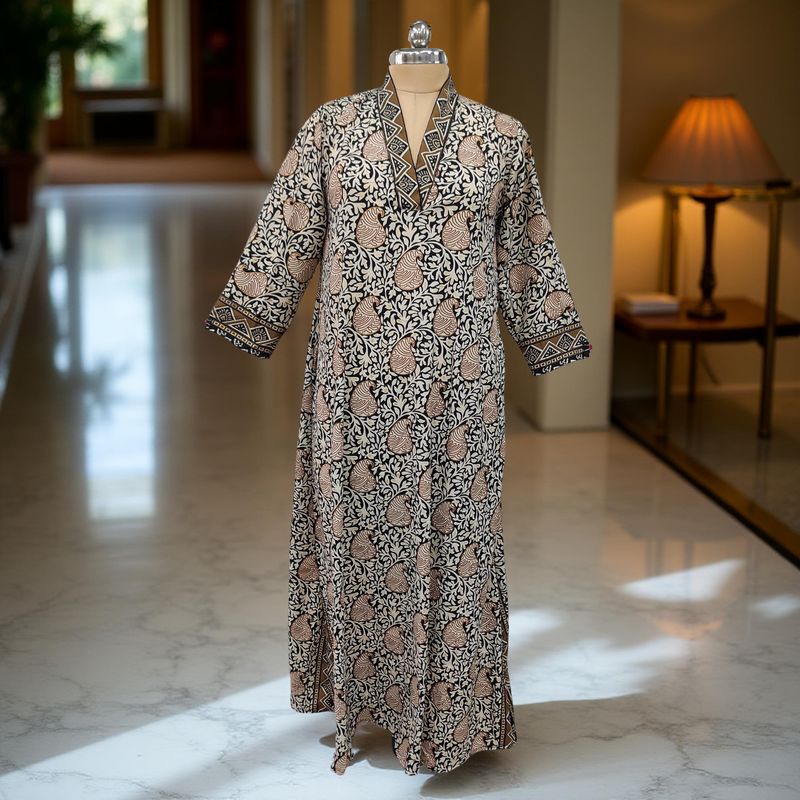 Cotton Jalabiya Dress Teena Silk 08
