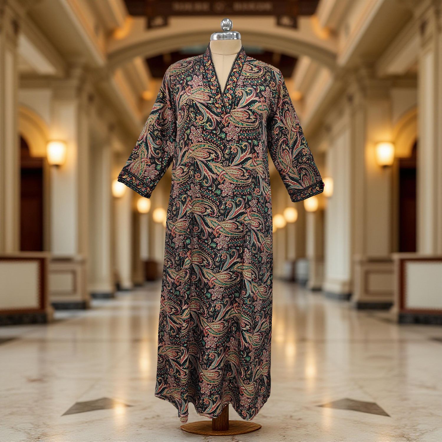 Cotton Jalabiya Dress Teena Silk 05