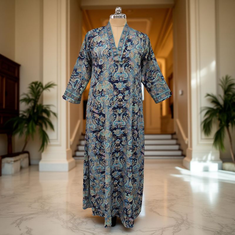 Cotton Jalabiya Dress Teena Silk 06