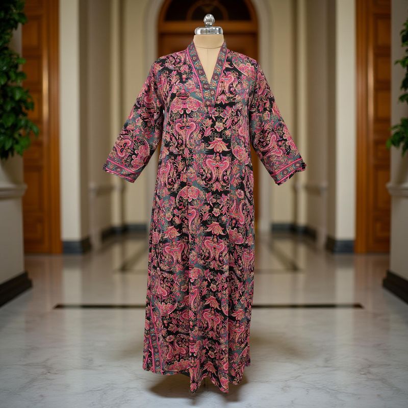Cotton Jalabiya Dress Teena Silk 09