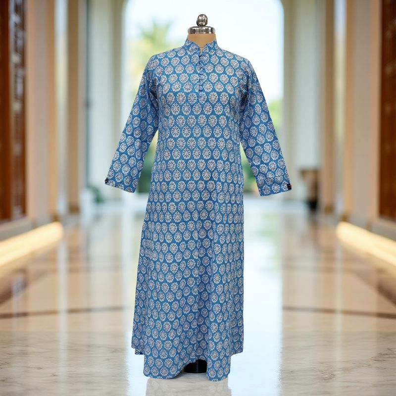 Cotton Jalabiya Dress Sofi Crystal 03