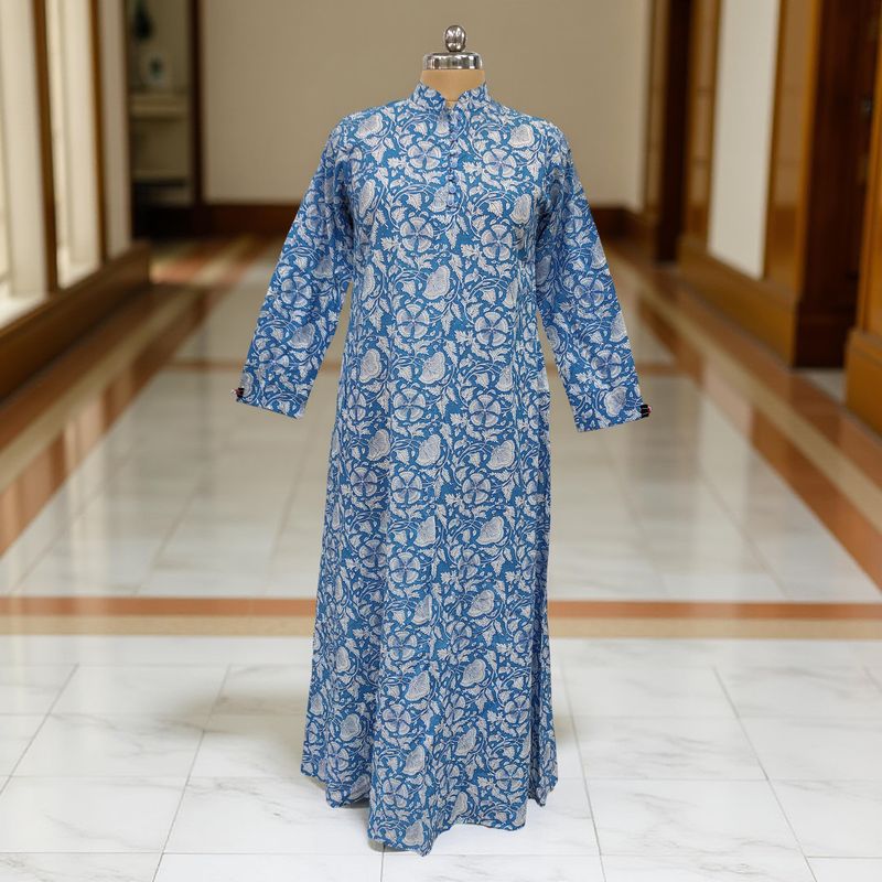 Cotton Jalabiya Dress Sofi Crystal 04