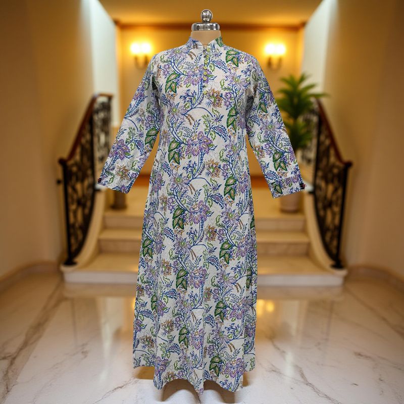 Cotton Jalabiya Dress Sofi Crystal 06