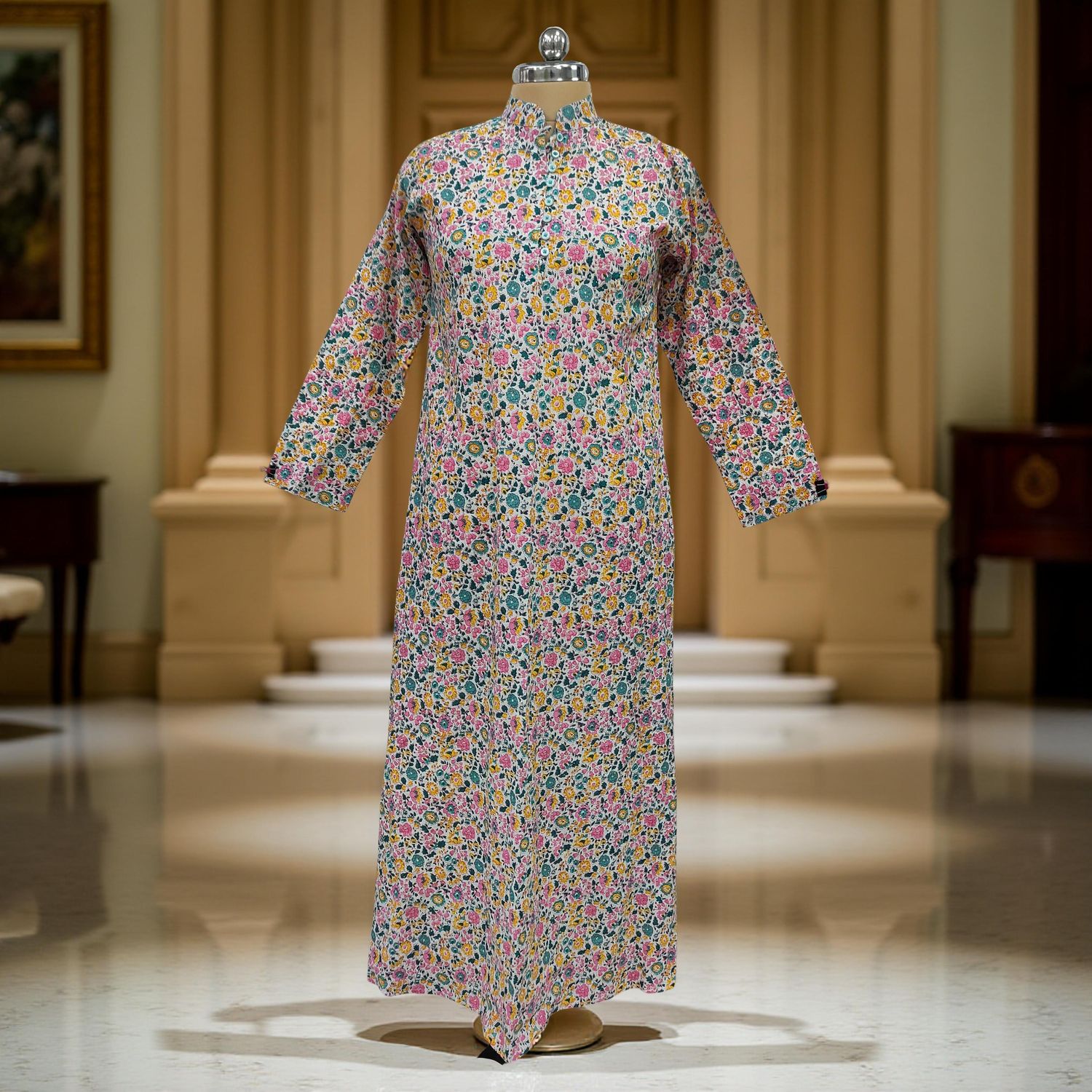 Cotton Jalabiya Dress Sofi Crystal 07
