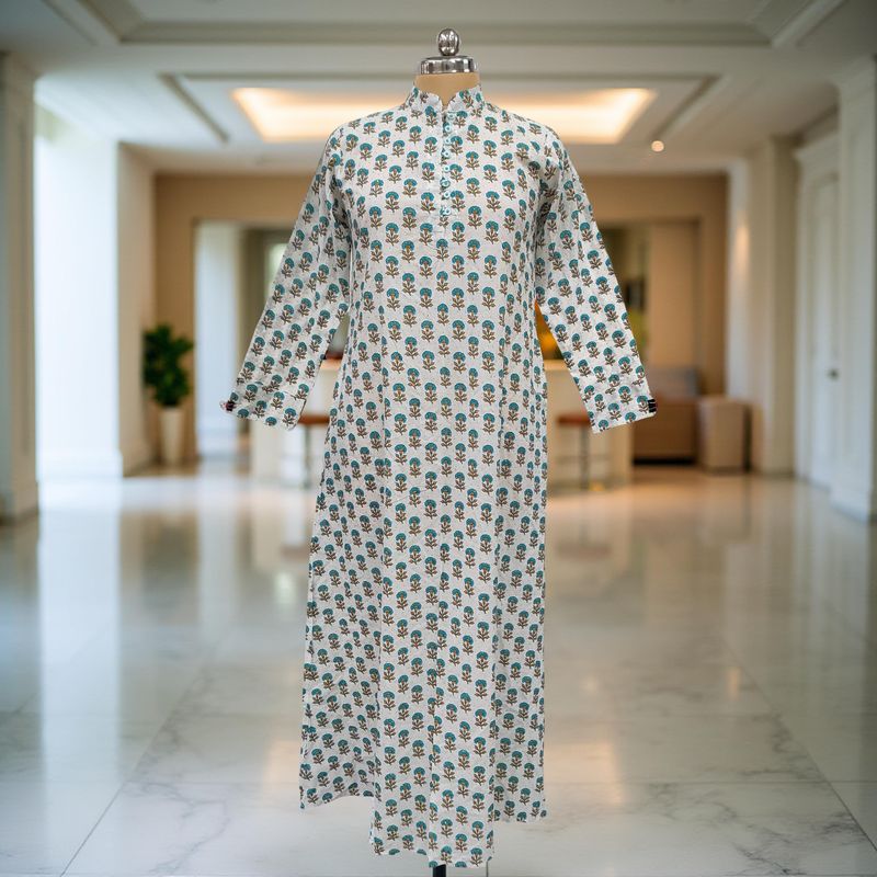Cotton Jalabiya Dress Sofi Crystal 05