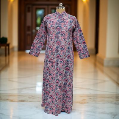 Cotton Jalabiya Dress Sofi Crystal 09