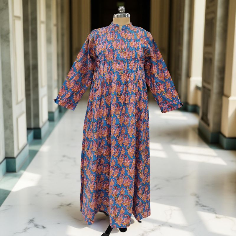 Cotton Jalabiya Double Closh Dress Afra Crystal 02