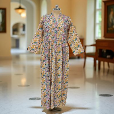 Cotton Jalabiya Dress Aqila Crystal 05