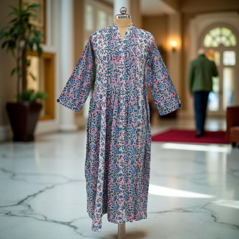 Cotton Jalabiya Dress Aqila Crystal 03
