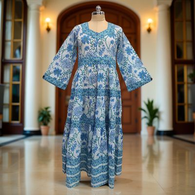 Cotton Jalabiya Dress Huda 06