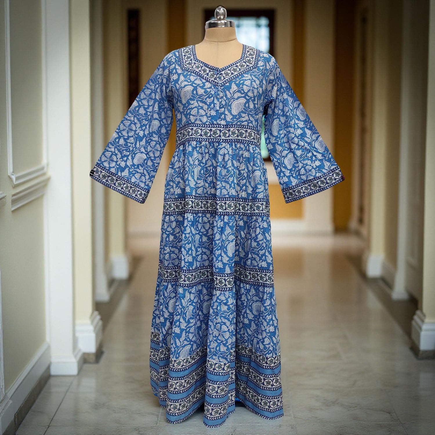 Cotton Jalabiya Dress Huda 09