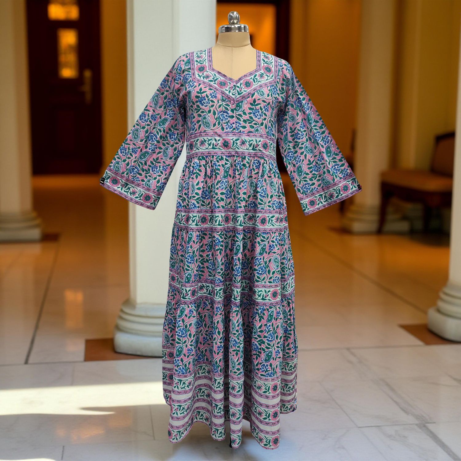 Cotton Jalabiya Dress Huda 10