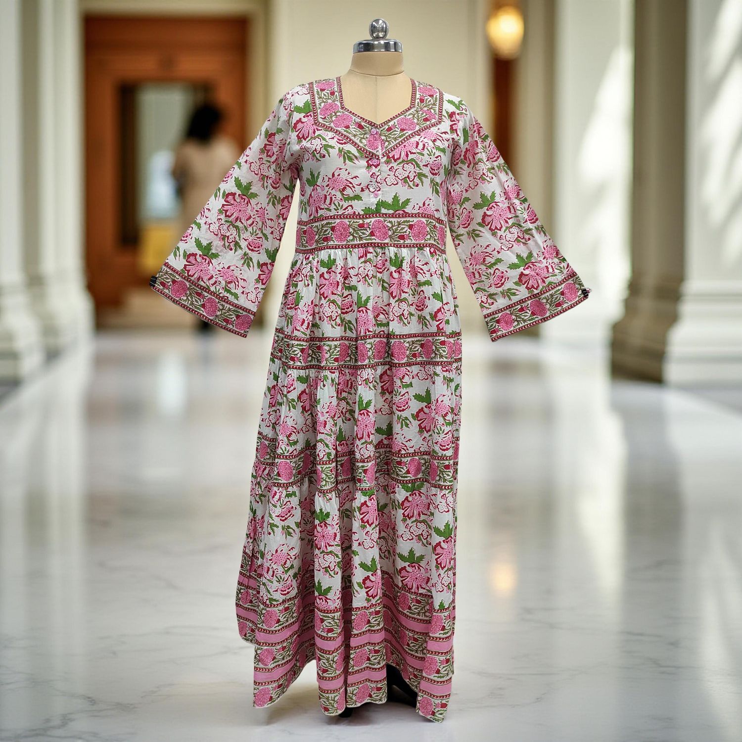 Cotton Jalabiya Dress Huda 07