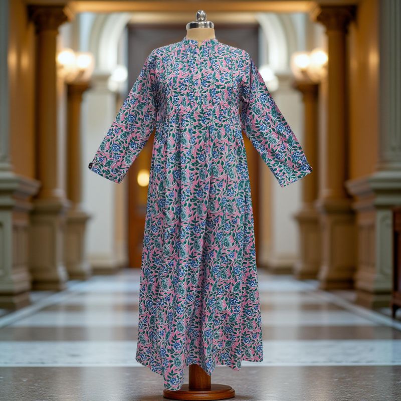Cotton Jalabiya Double Closh Dress Afra 03