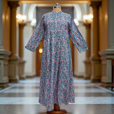 Cotton Jalabiya Double Closh Dress Afra 03