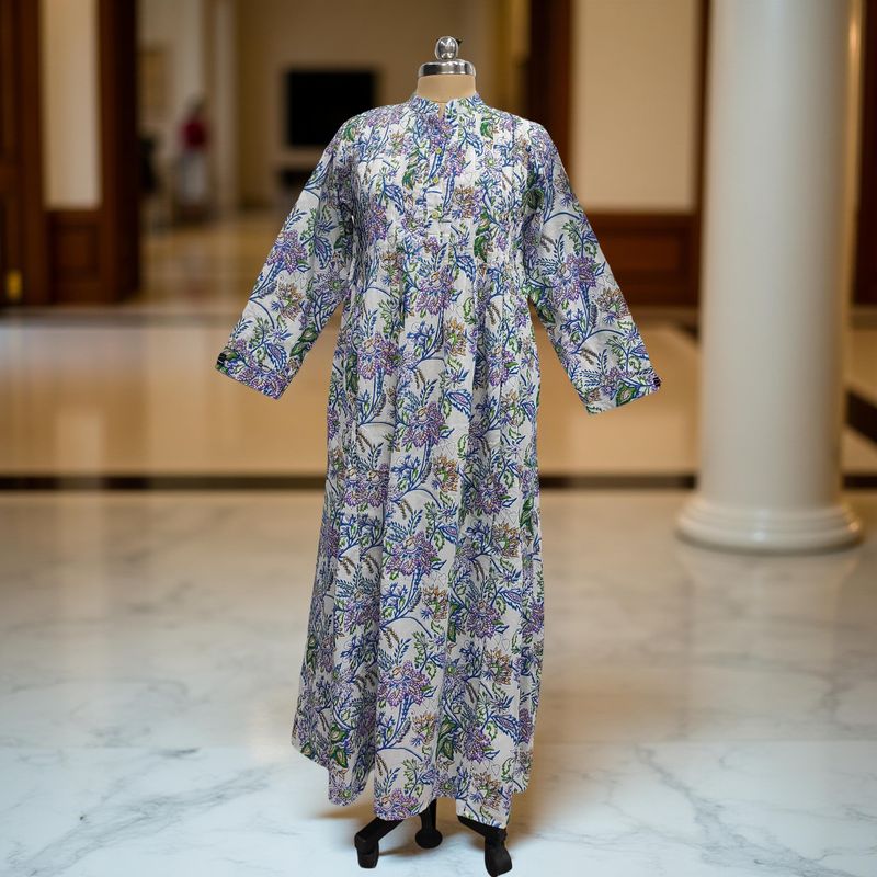 Cotton Jalabiya Double Closh Dress Afra 04