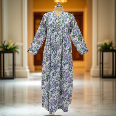 Cotton Jalabiya Dress Sparrow 03