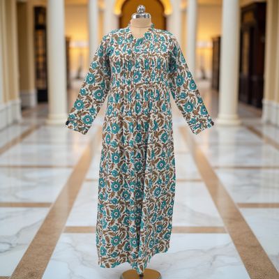 Cotton Jalabiya Dress Sparrow Crystal 05