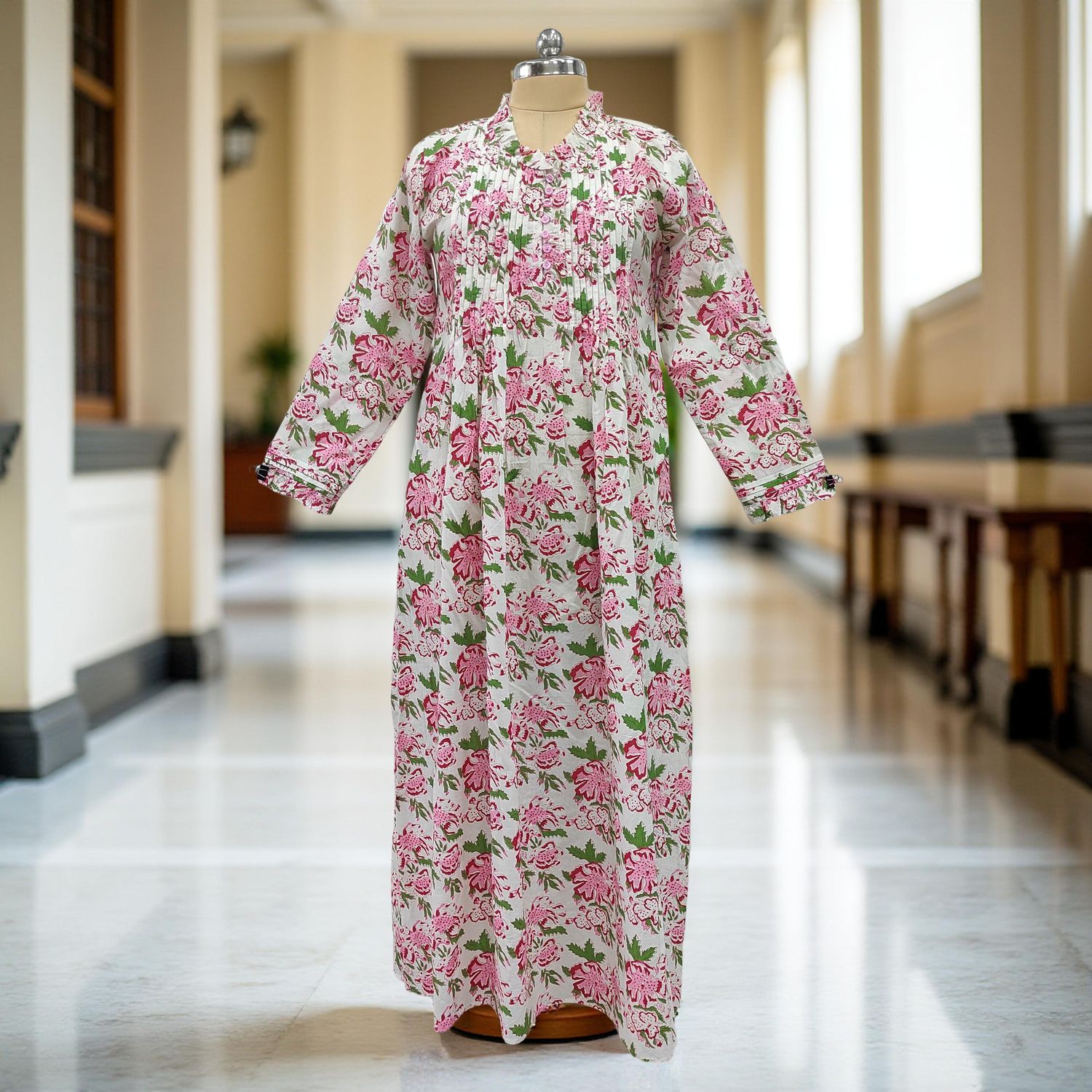 Cotton Jalabiya Dress Sparrow 07