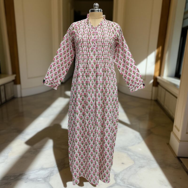 Cotton Jalabiya Dress Sparrow Crystal 01