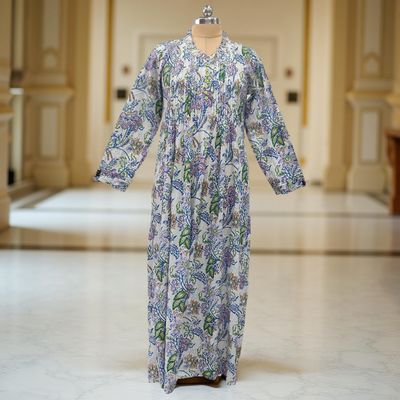 Cotton Jalabiya Dress Sparrow Crystal 03