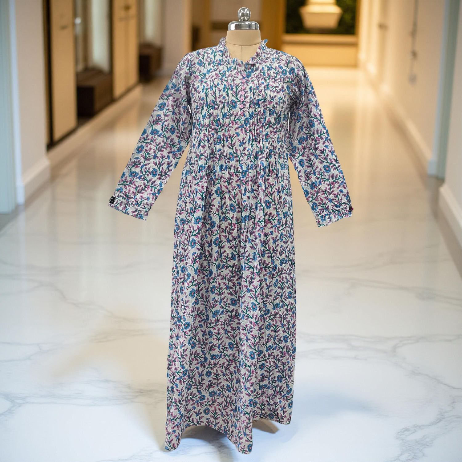 Cotton Jalabiya Dress Sparrow Crystal 04