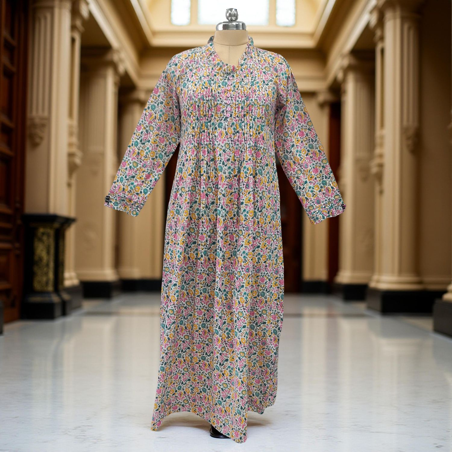 Cotton Jalabiya Dress Sparrow Crystal 06