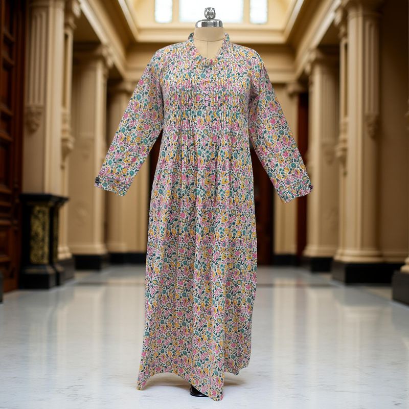 Cotton Jalabiya Dress Sparrow Crystal 06