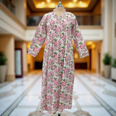 Cotton Jalabiya Dress Sparrow Crystal 07