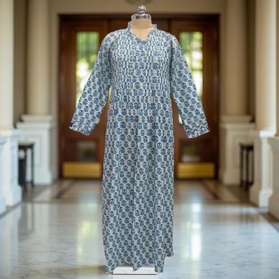 Cotton Jalabiya Dress Sparrow Crystal 08