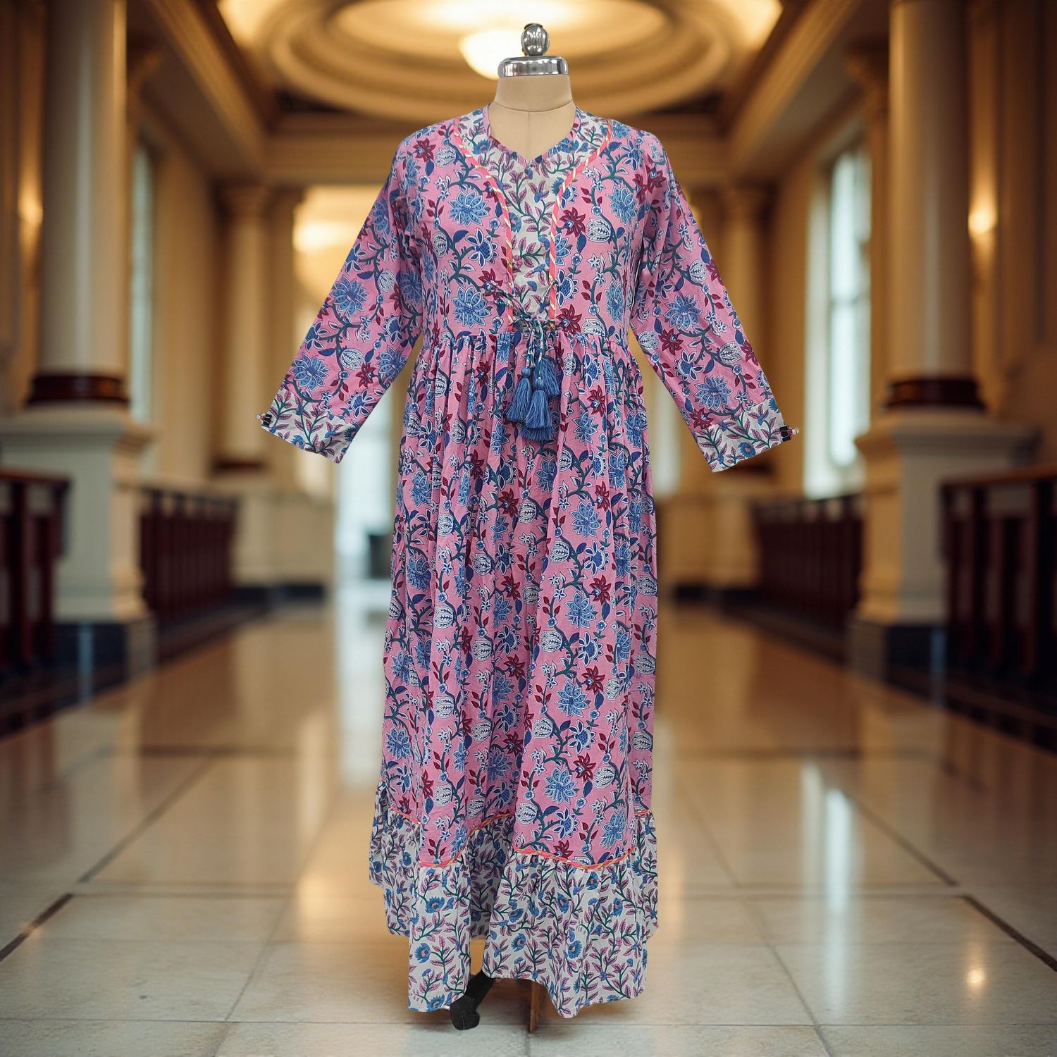 Cotton Jalabiya Dress Zaria 07