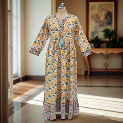 Cotton Jalabiya Dress Zaria 01