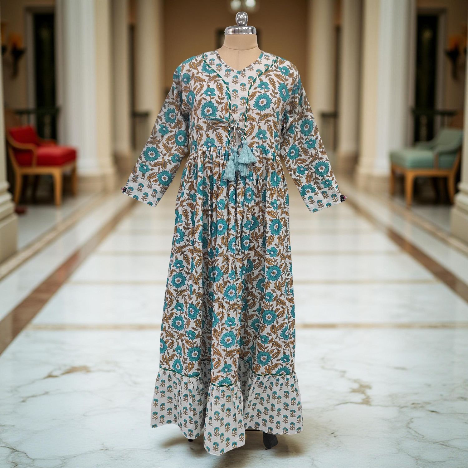 Cotton Jalabiya Dress Zaria 10