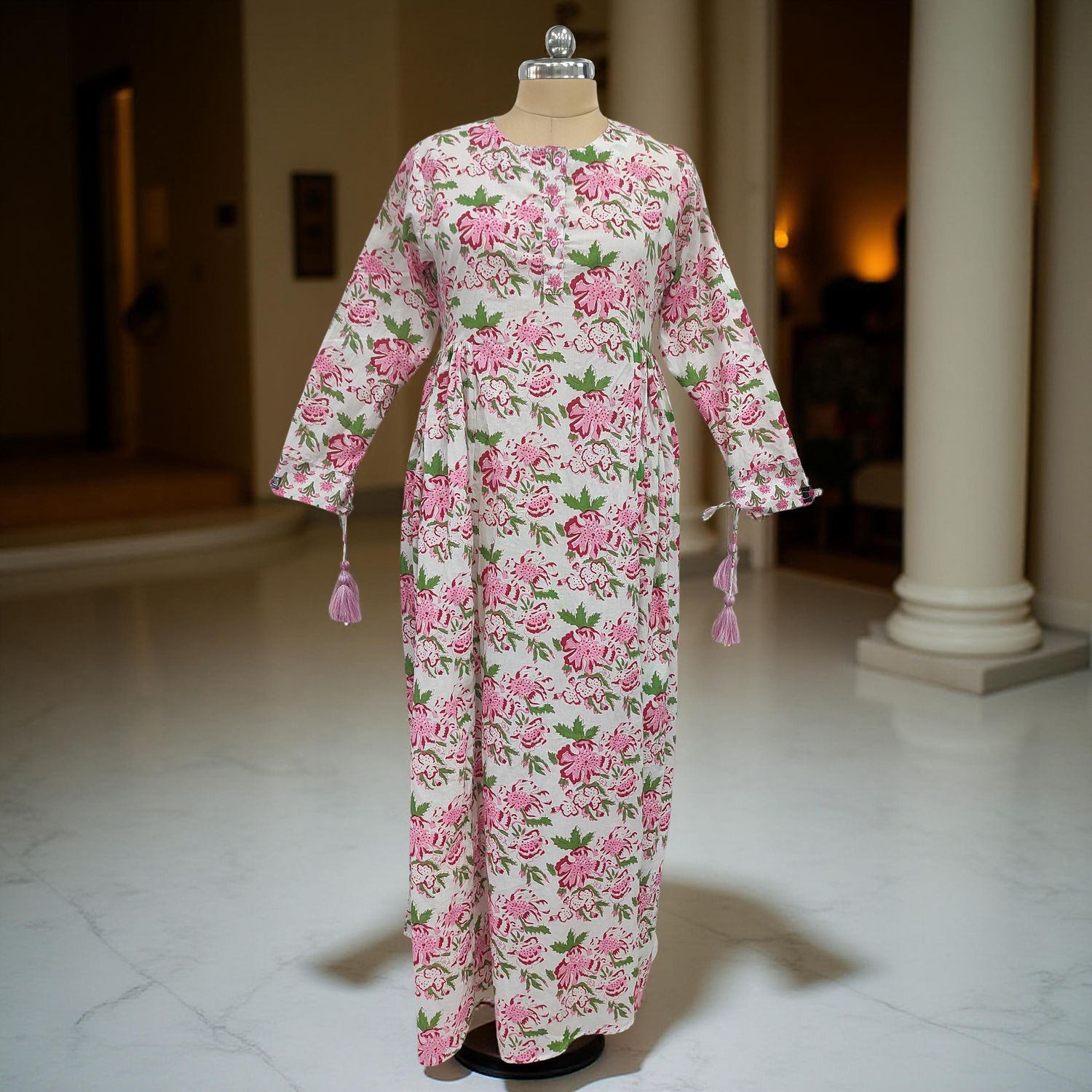 Cotton Jalabiya Dress Jasmine 04