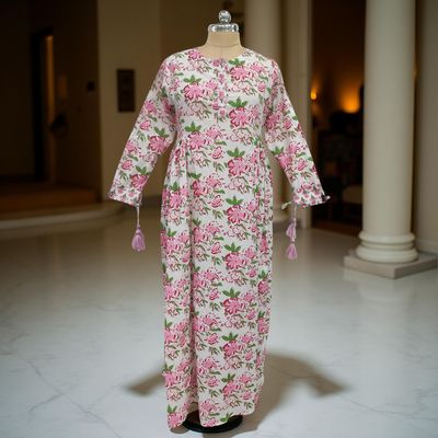 Cotton Jalabiya Dress Jasmine 04