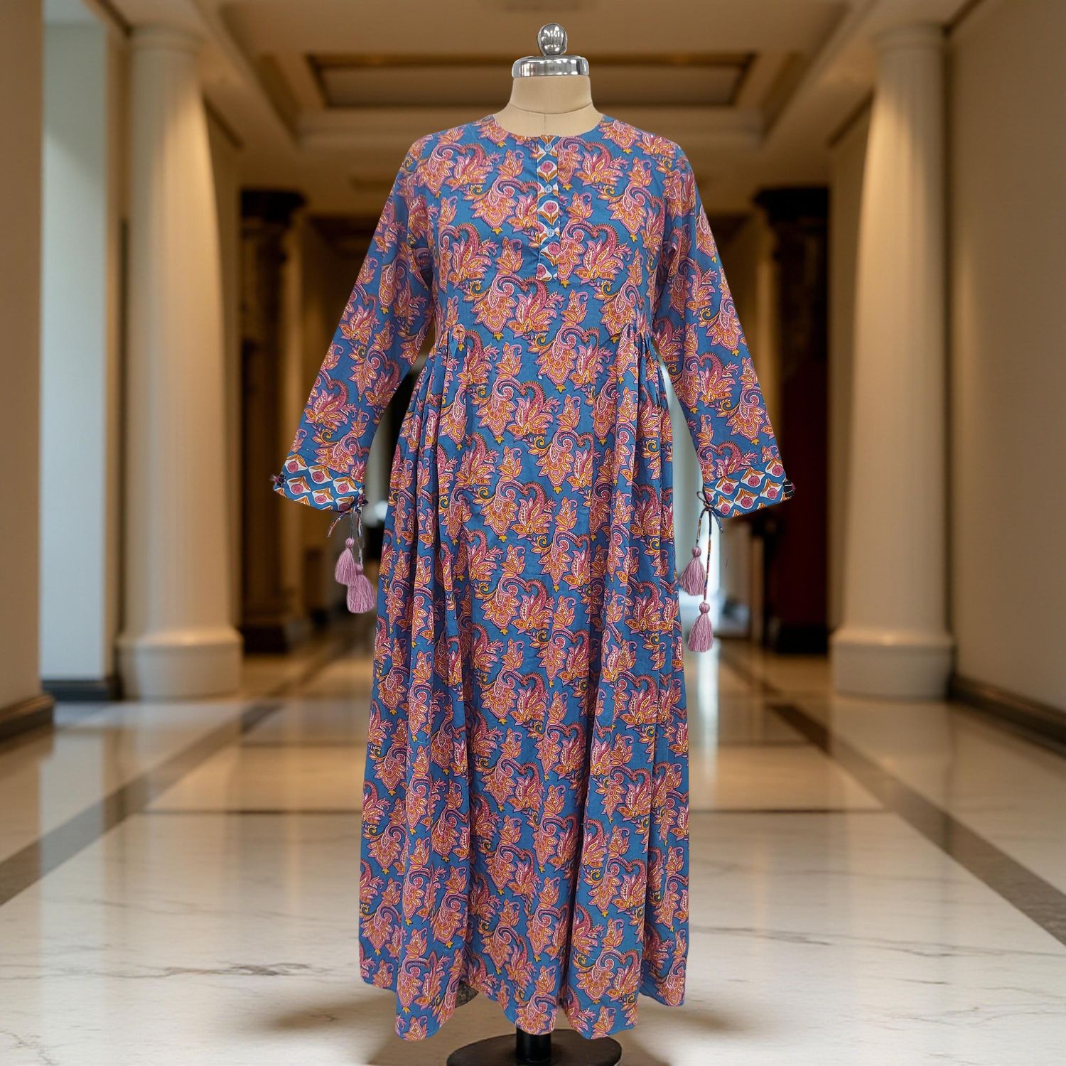 Cotton Jalabiya Dress Jasmine 03