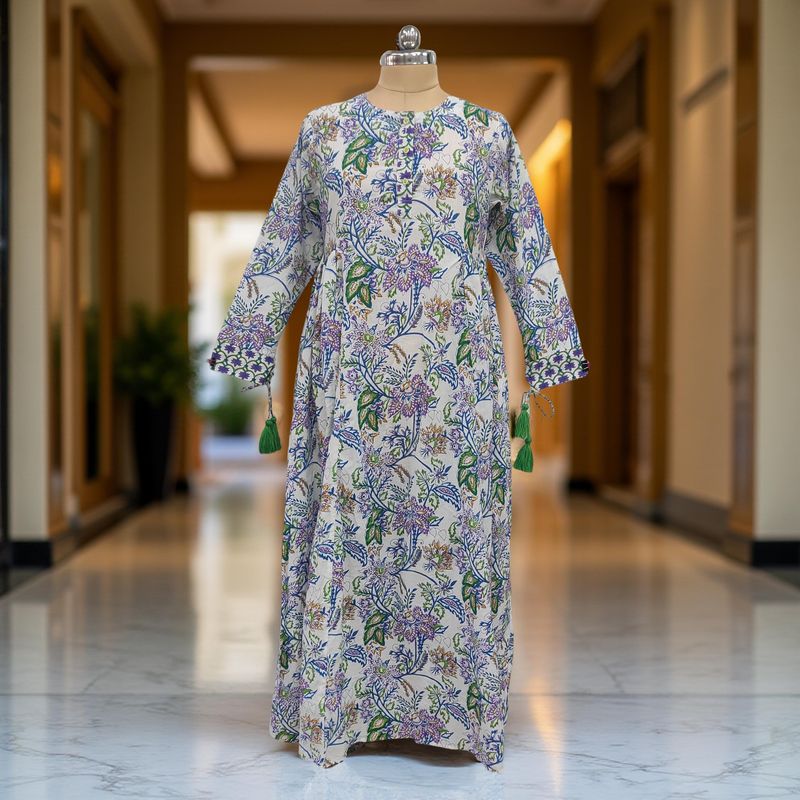 Cotton Jalabiya Dress Jasmine 06
