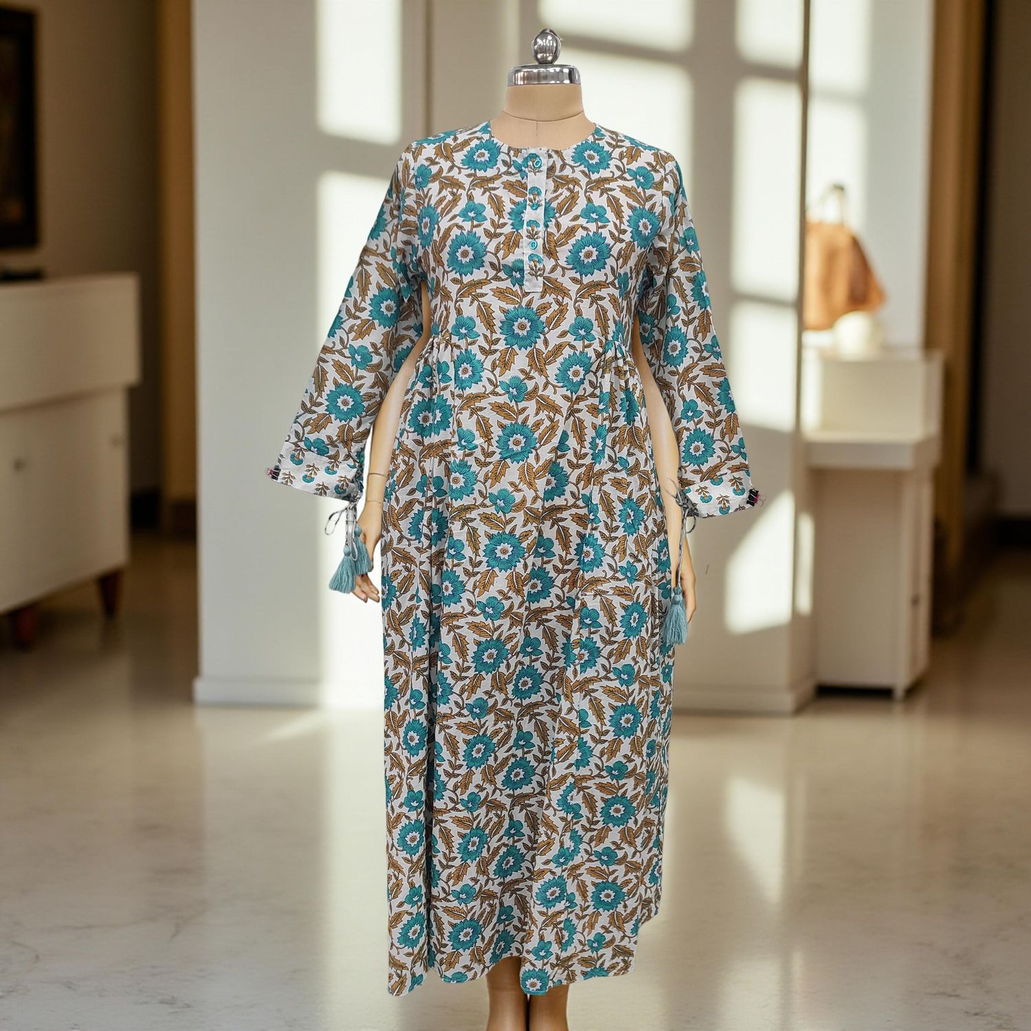 Cotton Jalabiya Dress Jasmine 07