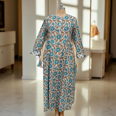 Cotton Jalabiya Dress Jasmine 07