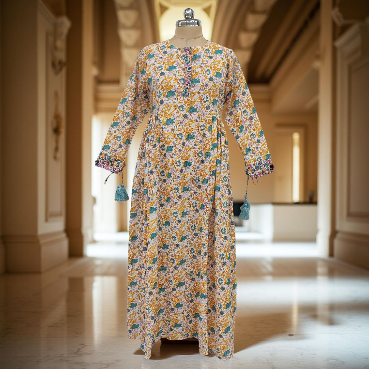 Cotton Jalabiya Dress Jasmine 08