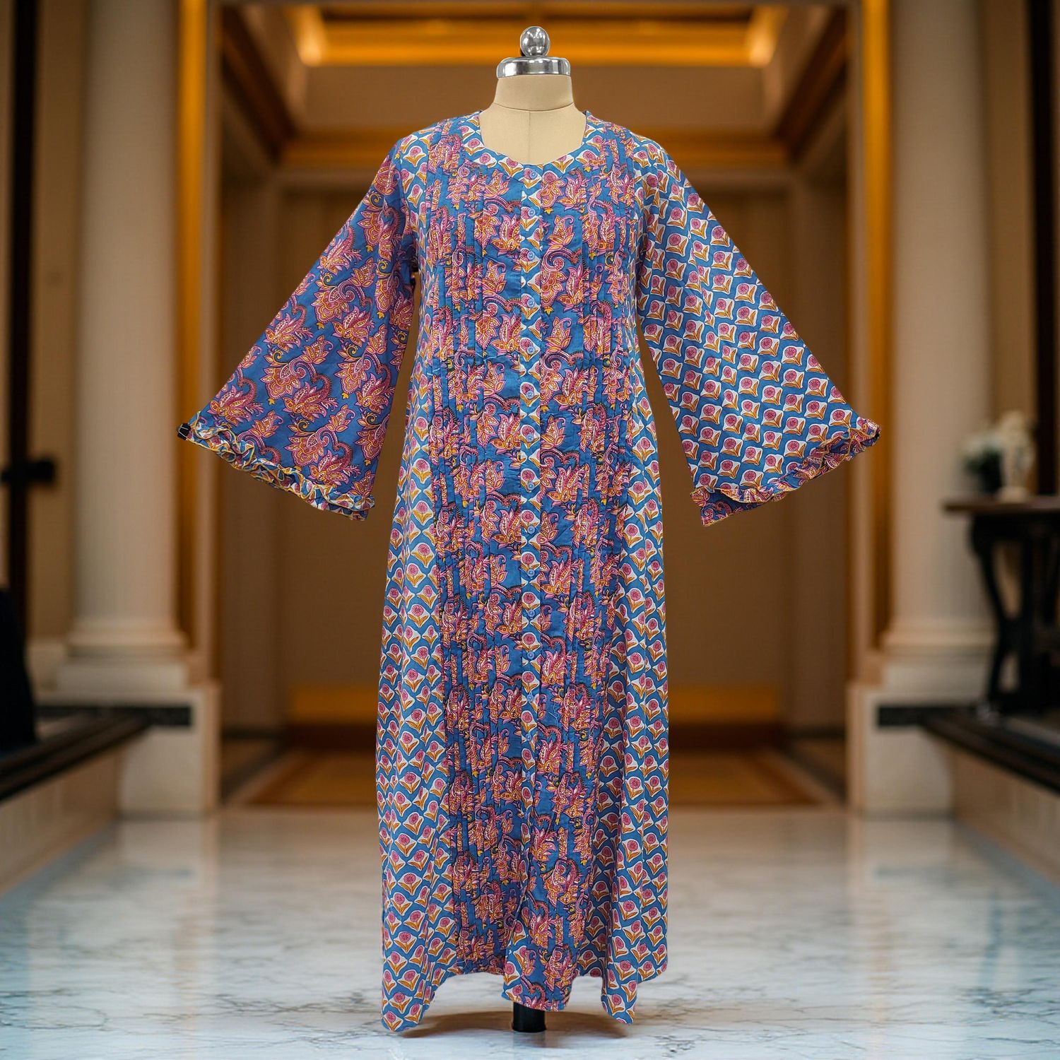 Cotton Jalabiya Dress Nura 01