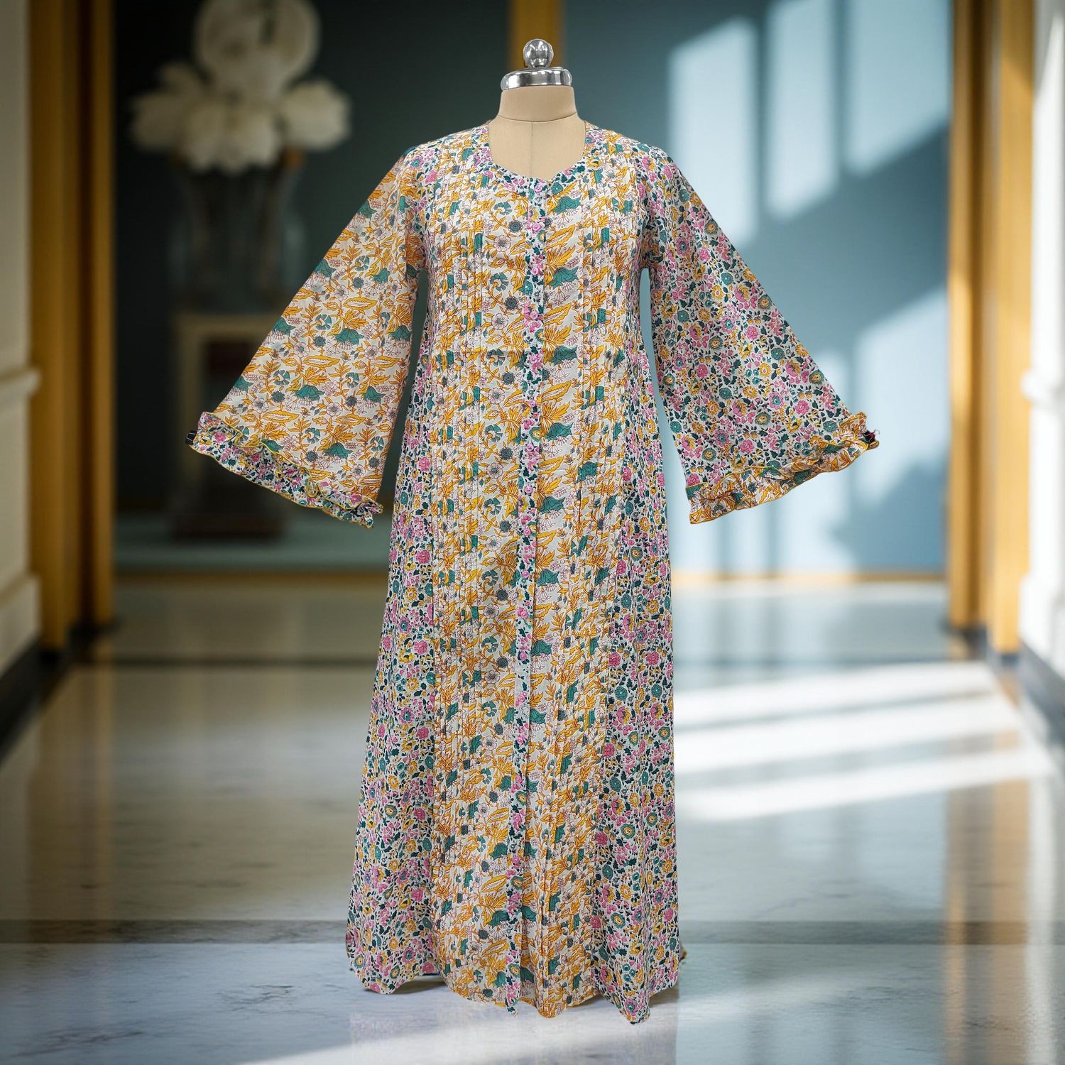 Cotton Jalabiya Dress Nura 04