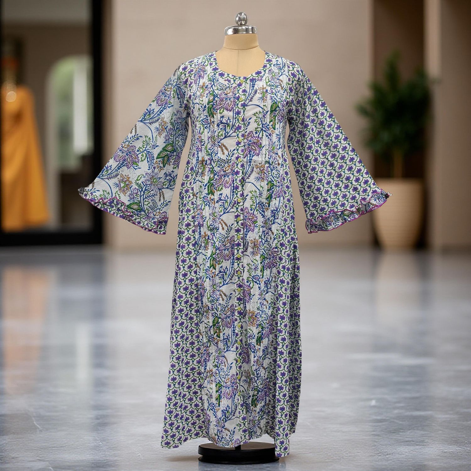 Cotton Jalabiya Dress Nura 05