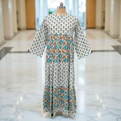 Cotton Jalabiya Dress Layla Crystal 04