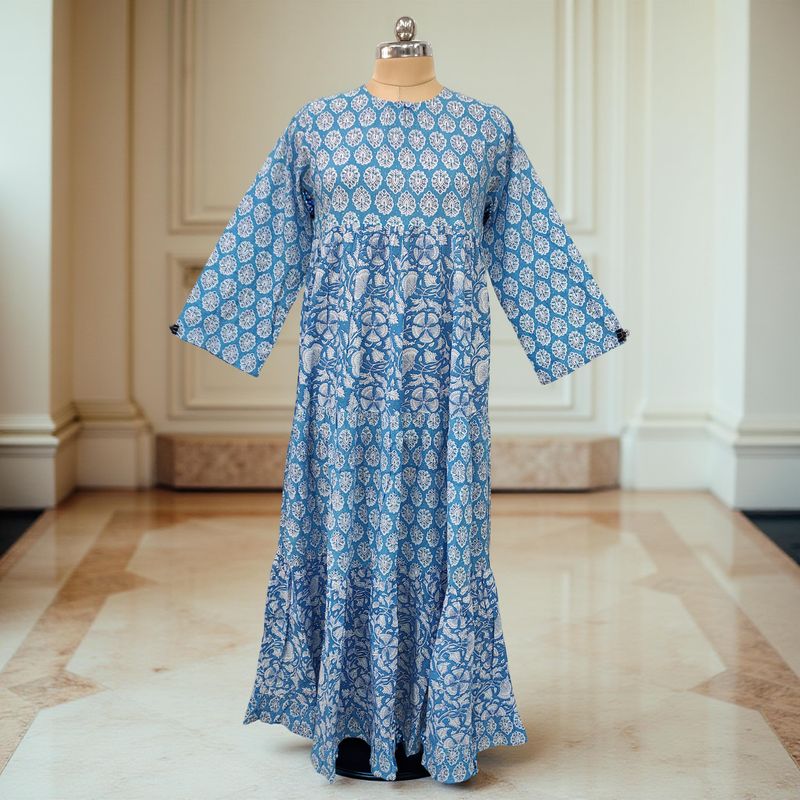 Cotton Jalabiya Dress Layla Crystal 07