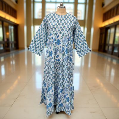 Cotton Jalabiya Dress Layla Crystal 05