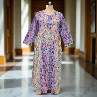 Cotton Jalabiya Dress Suf 02